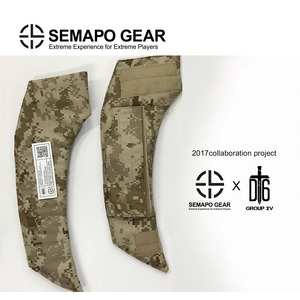 SEMAPO + DT6콜라보레이션 [AOR1] MS YOKE 숄더패드 좌우 셋